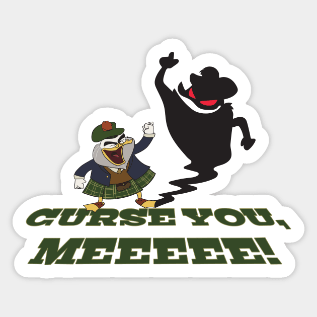 CURSE YOU, MEEEEE! Sticker by NoahGinex